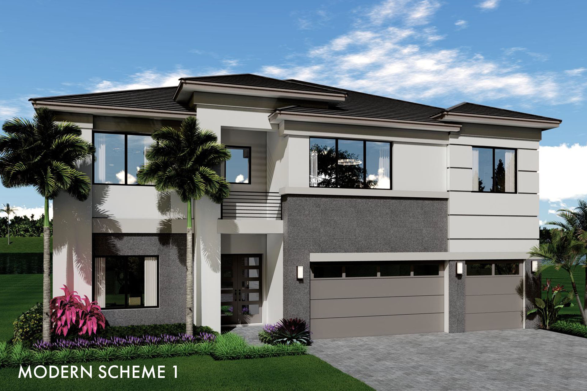2 Story Modern Scheme #1